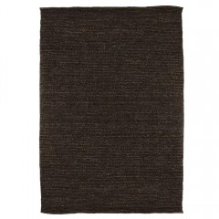 RUG JUTE SMOKE BROWN HAND WOVEN 350 